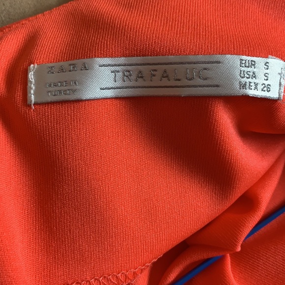 Zara dress warm coral - Picture 2 of 2